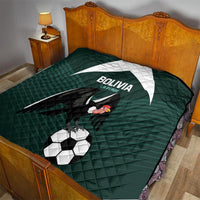 Bolivia 2024 Football Quilt La Verd Go Champion - Wonder Print Shop