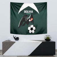 Bolivia 2024 Football Tapestry La Verd Go Champion - Wonder Print Shop