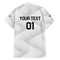 Personalized Canada 2024 Soccer Family Matching Short Sleeve Bodycon Dress and Hawaiian Shirt Canadian Player Maple Leaf - Wonder Print Shop