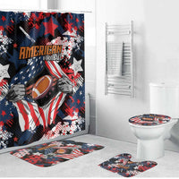 American Football Grunge Bathroom Set Special Version - Wonder Print Shop