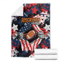 American Football Grunge Blanket Special Version - Wonder Print Shop