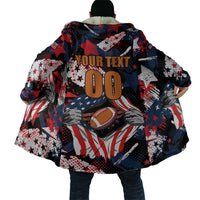 Custom American Football Grunge Cloak Special Version - Wonder Print Shop
