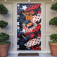 Custom American Football Grunge Door Cover Special Version - Wonder Print Shop