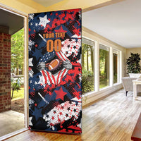 Custom American Football Grunge Door Cover Special Version - Wonder Print Shop