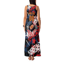 Custom American Football Grunge Family Matching Tank Maxi Dress and Hawaiian Shirt Special Version - Wonder Print Shop