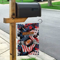 American Football Grunge Garden Flag Special Version - Wonder Print Shop