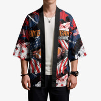 Custom American Football Grunge Kimono Special Version - Wonder Print Shop