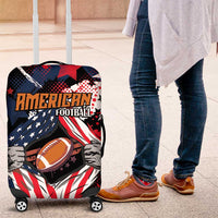 American Football Grunge Luggage Cover Special Version - Wonder Print Shop