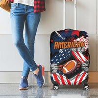 American Football Grunge Luggage Cover Special Version - Wonder Print Shop