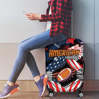 American Football Grunge Luggage Cover Special Version - Wonder Print Shop