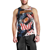 Custom American Football Grunge Men Tank Top Special Version - Wonder Print Shop