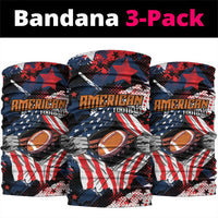 American Football Grunge Neck Gaiter Special Version - Wonder Print Shop