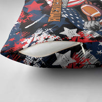 American Football Grunge Pillow Cover Special Version - Wonder Print Shop