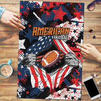 American Football Grunge Puzzle Special Version - Wonder Print Shop