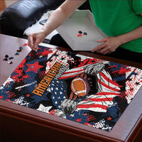 American Football Grunge Puzzle Special Version - Wonder Print Shop