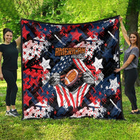 American Football Grunge Quilt Special Version - Wonder Print Shop