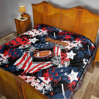 American Football Grunge Quilt Special Version - Wonder Print Shop