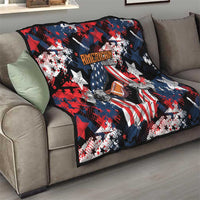 American Football Grunge Quilt Special Version - Wonder Print Shop