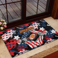 American Football Grunge Rubber Doormat Special Version - Wonder Print Shop