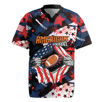 Custom American Football Grunge Rugby Jersey Special Version - Wonder Print Shop