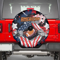 American Football Grunge Spare Tire Cover Special Version - Wonder Print Shop