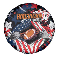 American Football Grunge Spare Tire Cover Special Version - Wonder Print Shop
