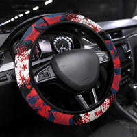 American Football Grunge Steering Wheel Cover Special Version - Wonder Print Shop