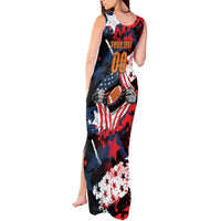 Custom American Football Grunge Tank Maxi Dress Special Version - Wonder Print Shop