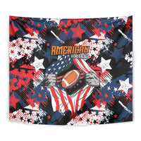 American Football Grunge Tapestry Special Version - Wonder Print Shop