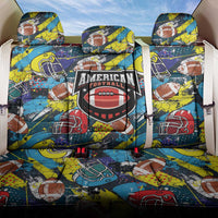American Football Graffiti Back Car Seat Cover Unique Style - Wonder Print Shop