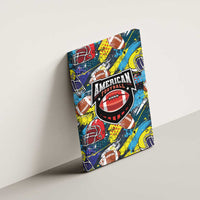 American Football Graffiti Canvas Wall Art Unique Style - Wonder Print Shop