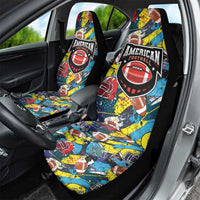 American Football Graffiti Car Seat Cover Unique Style - Wonder Print Shop