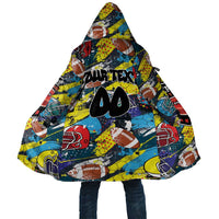 Custom American Football Graffiti Cloak Unique Style - Wonder Print Shop