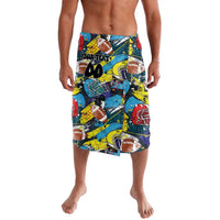 Custom American Football Graffiti Lavalava Unique Style - Wonder Print Shop