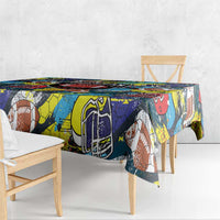 American Football Graffiti Tablecloth Unique Style - Wonder Print Shop