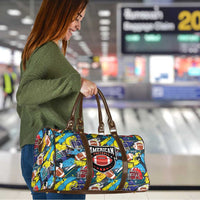 American Football Graffiti Travel Bag Unique Style - Wonder Print Shop