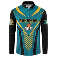 Custom Rugby Bahamas Button Sweatshirt The Bahamas Go Champion - Wonder Print Shop