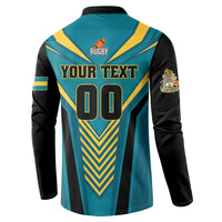 Custom Rugby Bahamas Button Sweatshirt The Bahamas Go Champion - Wonder Print Shop