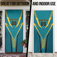 Custom Rugby Bahamas Door Cover The Bahamas Go Champion - Wonder Print Shop