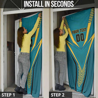 Custom Rugby Bahamas Door Cover The Bahamas Go Champion - Wonder Print Shop