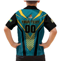 Custom Rugby Bahamas Family Matching Mermaid Dress and Hawaiian Shirt The Bahamas Go Champion - Wonder Print Shop