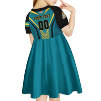 Custom Rugby Bahamas Kid Short Sleeve Dress The Bahamas Go Champion - Wonder Print Shop