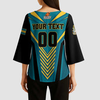 Custom Rugby Bahamas Kimono Sleeve Blouse The Bahamas Go Champion - Wonder Print Shop