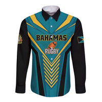 Custom Rugby Bahamas Long Sleeve Button Shirt The Bahamas Go Champion - Wonder Print Shop