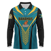 Custom Rugby Bahamas Long Sleeve Polo Shirt The Bahamas Go Champion - Wonder Print Shop