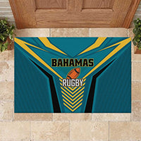 Rugby Bahamas Rubber Doormat The Bahamas Go Champion - Wonder Print Shop