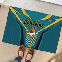 Rugby Bahamas Rubber Doormat The Bahamas Go Champion - Wonder Print Shop