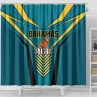Rugby Bahamas Shower Curtain The Bahamas Go Champion - Wonder Print Shop