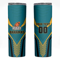 Custom Rugby Bahamas Skinny Tumbler The Bahamas Go Champion - Wonder Print Shop