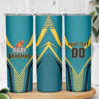 Custom Rugby Bahamas Skinny Tumbler The Bahamas Go Champion - Wonder Print Shop